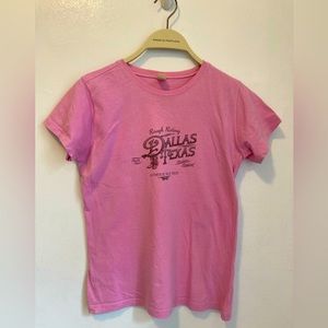 Dallas Texas pink tshirt